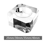 Maxbell Display Stand Base Holder Desktop Display Holder for Home Holiday Gifts 25mmx25mmx15mm