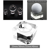 Maxbell Display Stand Base Holder Desktop Display Holder for Home Holiday Gifts 25mmx25mmx15mm