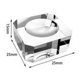 Maxbell Display Stand Base Holder Desktop Display Holder for Home Holiday Gifts 25mmx25mmx15mm
