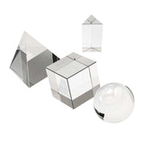Maxbell 4 Pieces Optical prisms Photography Set Photo Accessory for Photography