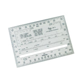 Maxbell Square Protractor Ruler Map Protractor for Engineering Architecture Map Tool