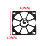 Maxbell RC Motor ESC Cooling Fan Protective Guard for RC Car Motor Parts Black