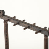 Maxbell Chinese Calligraphy Painting Brush Holder Wood Carving Accessories Elegant