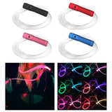 Maxbell Space whips LED Fiber Optic whips Dance whips Lights for Concerts Carnivals