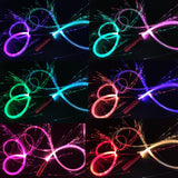 Maxbell Space whips LED Fiber Optic whips Dance whips Lights for Concerts Carnivals