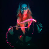Maxbell Space whips LED Fiber Optic whips Dance whips Lights for Concerts Carnivals