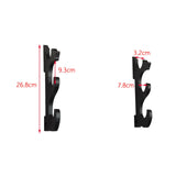 Maxbell 3 Tier Samurai Sword Stand Decoration Density Fiberboard for Wakizashi Black