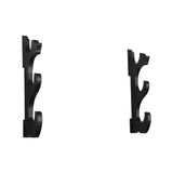 Maxbell 3 Tier Samurai Sword Stand Decoration Density Fiberboard for Wakizashi Black