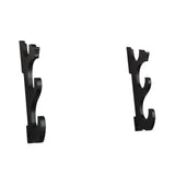 Maxbell 3 Tier Samurai Sword Stand Decoration Density Fiberboard for Wakizashi Black