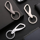 Maxbell Simple Universal Key Fob Keychain for Women Men Waist Hanging Car Keychain Black