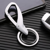 Maxbell Simple Universal Key Fob Keychain for Women Men Waist Hanging Car Keychain Black