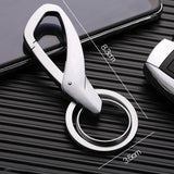 Maxbell Simple Universal Key Fob Keychain for Women Men Waist Hanging Car Keychain Black