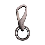 Maxbell Simple Universal Key Fob Keychain for Women Men Waist Hanging Car Keychain Black