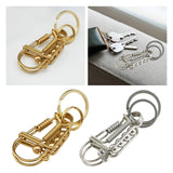 Maxbell Bird Key Chain Decoration Men Gift Personality DIY Families Father Aureate