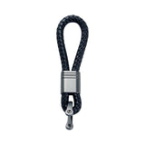 Maxbell Braided Rope Key Chain Wristlet Bracelet Keychain Lanyard Car Key Chain Black