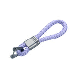 Maxbell Braided Rope Key Chain Wristlet Bracelet Keychain Lanyard Car Key Chain Light violet