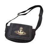 Maxbell Women Canvas Bag Stylish Adjustable Shoulder Strap Shopping Bag for Travel Black