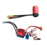 Maxbell Brushless Motor and 35A Electric Speed Controller Waterproof for 1/10 1/12 4400kv