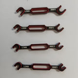 Maxbell 4x Tie Rods and Ball Joints Disassembly Tool Mechanic Tools for Red