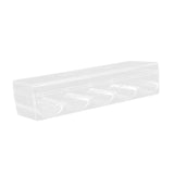 Maxbell Acrylic Chips Case Holds 100 Chips Holder 5 Grids Organizer for Party