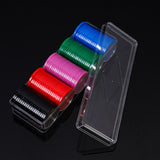 Maxbell Acrylic Chips Case Holds 100 Chips Holder 5 Grids Organizer for Party