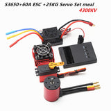 Maxbell Waterproof Sensorless Kits RC Car Truck Update Parts for S3650 RC Truck 4300kv