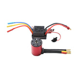 Maxbell S3650 Brushless Motor with 60A Brushless ESC for 1/10 RC Car 1:10/ 1/8/1/10 2300kv