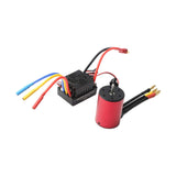 Maxbell S3650 Brushless Motor with 60A Brushless ESC for 1/10 RC Car 1:10/ 1/8/1/10 2300kv