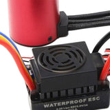 Maxbell S3650 Brushless Motor with 60A Brushless ESC for 1/10 RC Car 1:10/ 1/8/1/10 2300kv