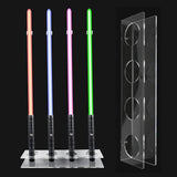 Maxbell Acrylic Desktop Lightsaber Stand Display Hanging for Collectible Shop Office