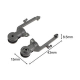 Maxbell 2x RC rotor clips Group Set Upgrade for Wltoys XK K200.0009 RC Aircraft Plane