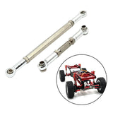 Maxbell RC 1/12 Steering Servo Link Linkages Tie Rod Easy to Install Durable Parts argent