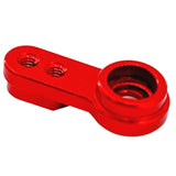 Maxbell RC Car 1/24 Servo Arm Replacement Durable CNC Machined Aluminum Alloy Parts red