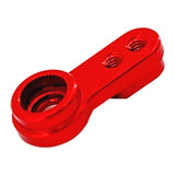 Maxbell RC Car 1/24 Servo Arm Replacement Durable CNC Machined Aluminum Alloy Parts red