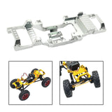 Maxbell RC Car Body Chassis Frame Upgrade Parts for Fcx24 1:24 Car DIY Accessories Argent