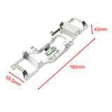 Maxbell RC Car Body Chassis Frame Upgrade Parts for Fcx24 1:24 Car DIY Accessories Argent