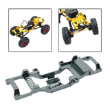 Maxbell RC Car Body Chassis Frame Upgrade Parts for Fcx24 1:24 Car DIY Accessories Titanium