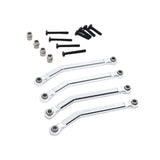 Maxbell RC Car Chassis Link Spare Parts for Fcx24 1/24 Truck DIY Accessories Argent