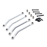 Maxbell RC Car Chassis Link Spare Parts for Fcx24 1/24 Truck DIY Accessories Argent