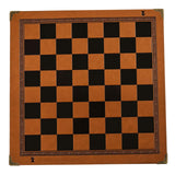 Maxbell Chessboard Mat PU Leather Heat Resistant Chess Pad Mat for Park Game Outdoor Orange