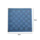 Maxbell Chessboard Mat PU Leather Heat Resistant Chess Pad Mat for Park Game Outdoor Blue