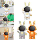 Maxbell Rabbit Astronaut Shape Money Saving Box for Girls Children's Room Decoration White