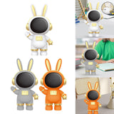 Maxbell Rabbit Astronaut Shape Money Saving Box for Girls Children's Room Decoration White