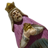 Maxbell Christmas Nativity Set Nativity Scene Statue for Thanksgiving Birthday Study violet