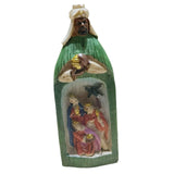 Maxbell Christmas Nativity Set Nativity Scene Statue for Thanksgiving Birthday Study green
