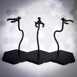 Maxbell Dolls Stand Holder Action Figure Stand Black for 1/6 Scale Toy Drawing Model