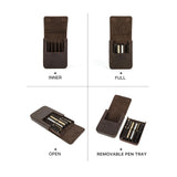 Maxbell Pen Case 6 Slot Cases Sleeves Accessories Pen Holder for Meeting Adults