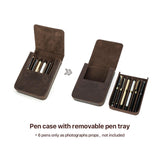 Maxbell Pen Case 6 Slot Cases Sleeves Accessories Pen Holder for Meeting Adults
