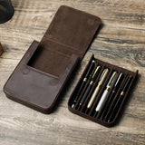 Maxbell Pen Case 6 Slot Cases Sleeves Accessories Pen Holder for Meeting Adults