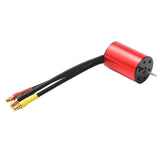 Maxbell 2430 Brushless Motor Sensorless Brushless RC Motor for 1/14 RC Car Accessory 7200KV